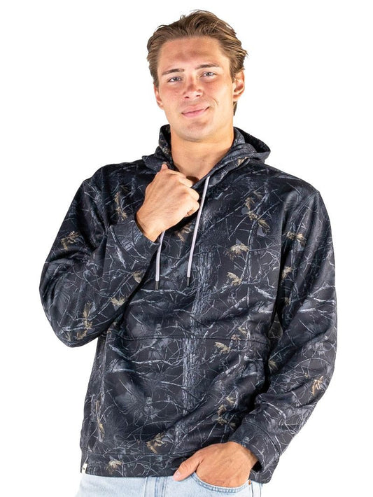 SIMPLY SOUTHERN Black Camo Hoodie-William