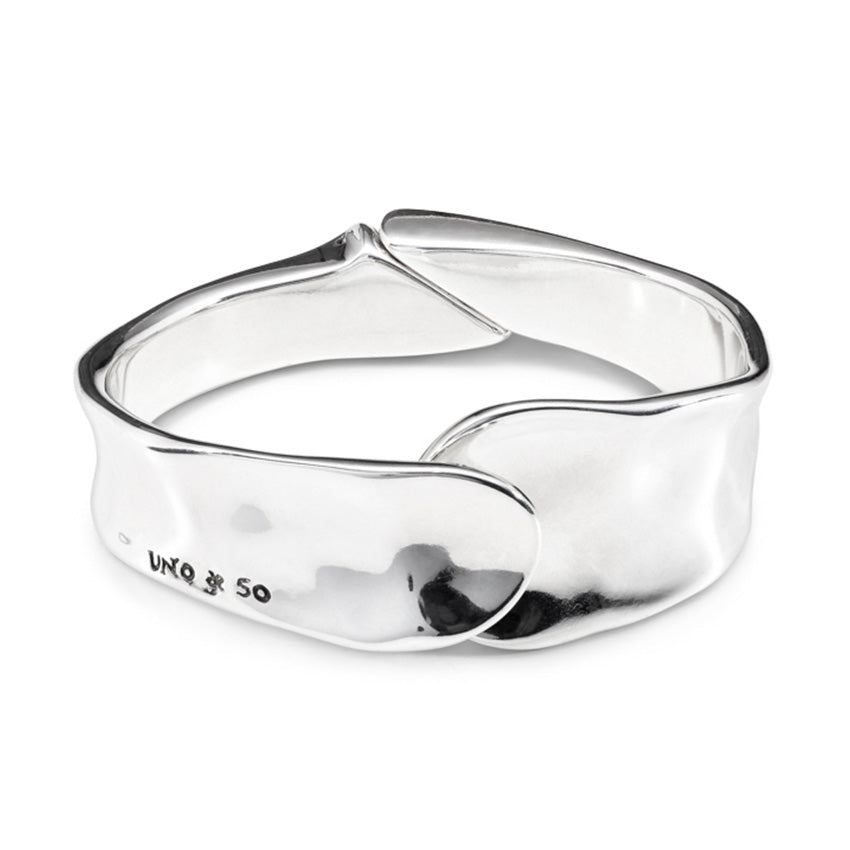 Waves Shaped Bangle Bracelet