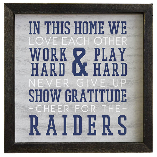 Wall Art - In This Home Mascot (COLTS)