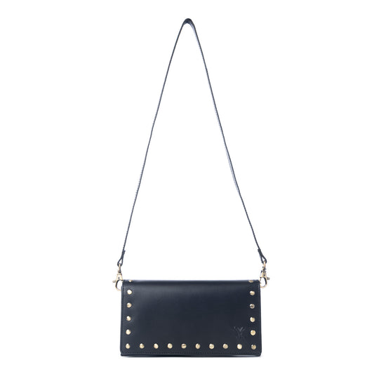 Yellowstone Caldera Leather Wallet with Rivets in