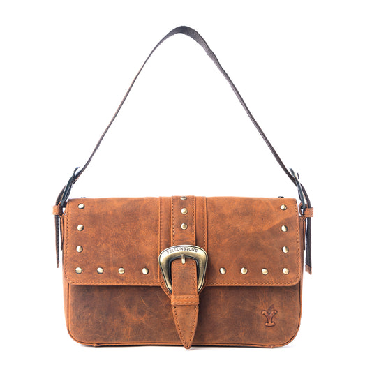 Yellowstone Amber Paradise Handbag with Rivets