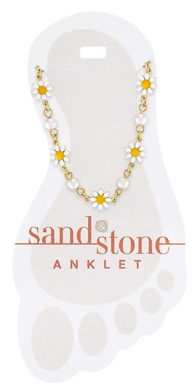 Color Sand Stone Anklets