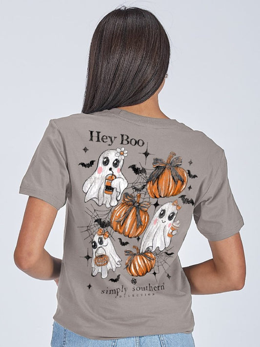 Simply Southern Hey Boo Short Sleeve Tee