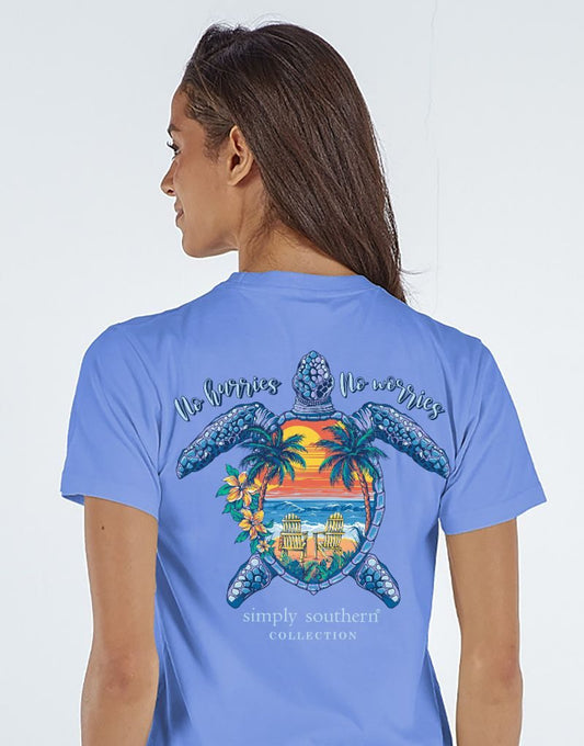 Simply Southern Beach Wave Sea Turtle T-Shirt