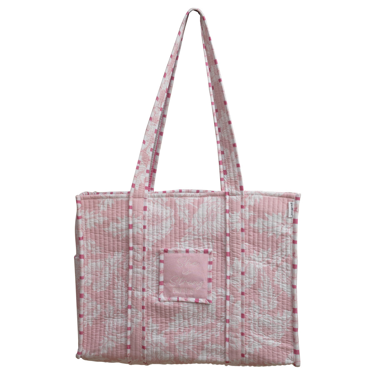 grace & truth Tote Bag - Blush Bloom