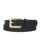 Weave Textured Strap Belt