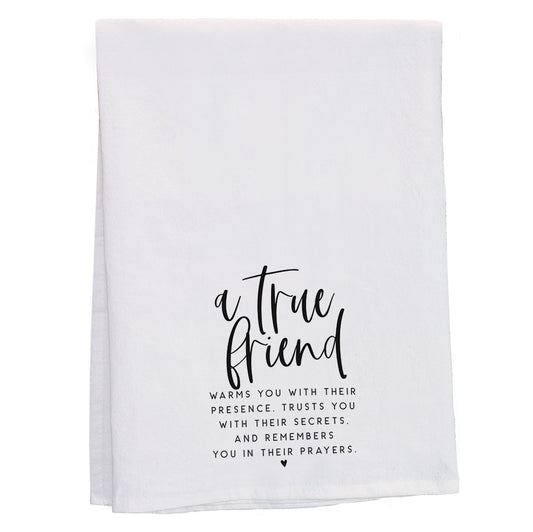 True Friend Kitchen Towel