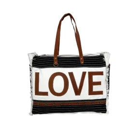 Letters of Love Weekender Bag