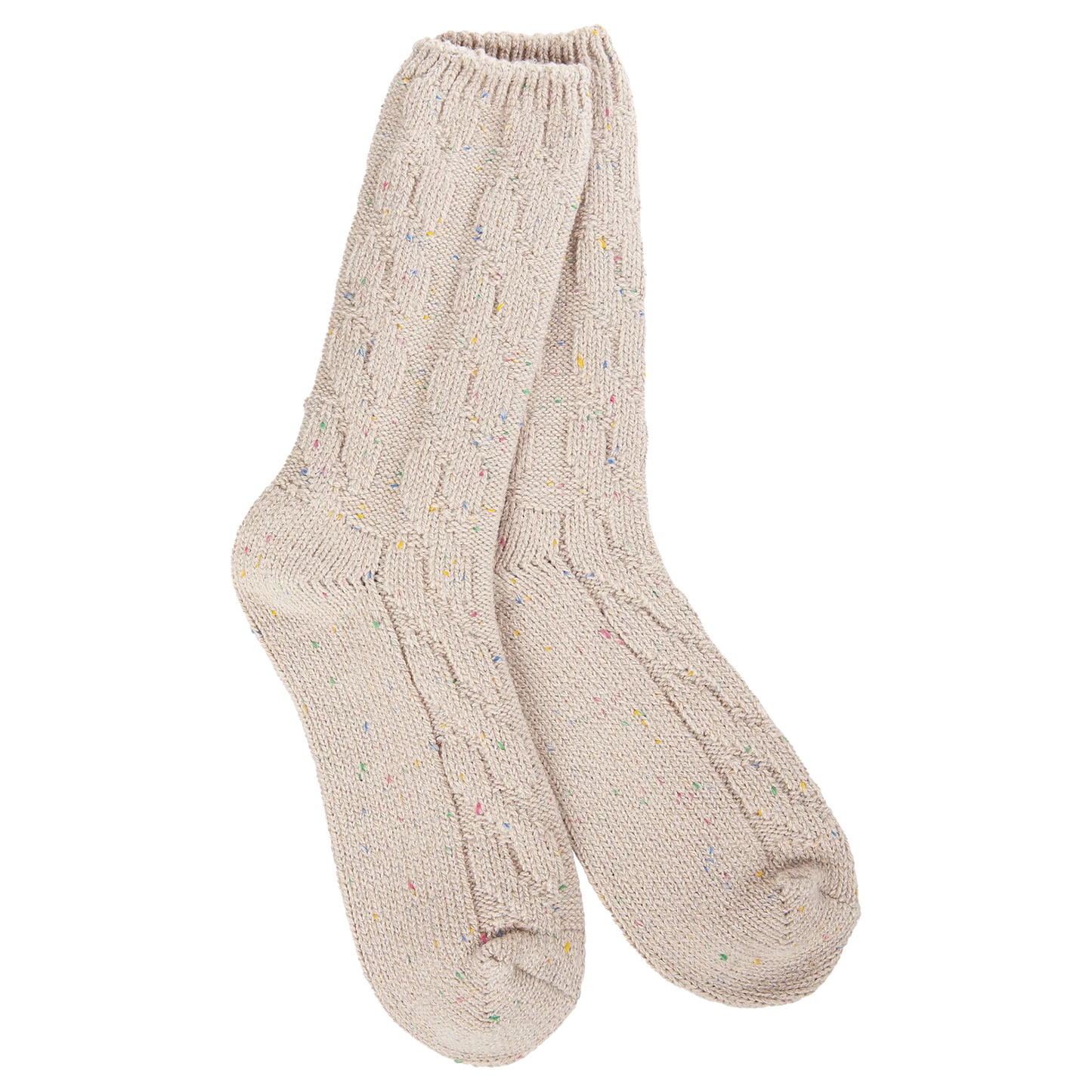 World's Softest Socks Weekend Ragg Cable Crew
