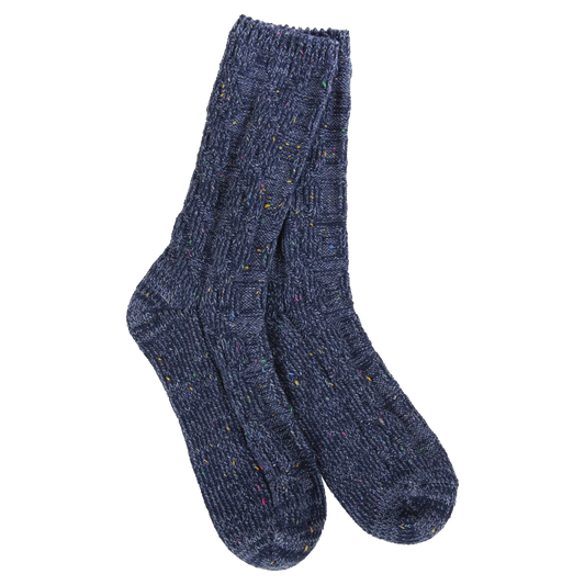 World's Softest Socks Weekend Ragg Cable Crew