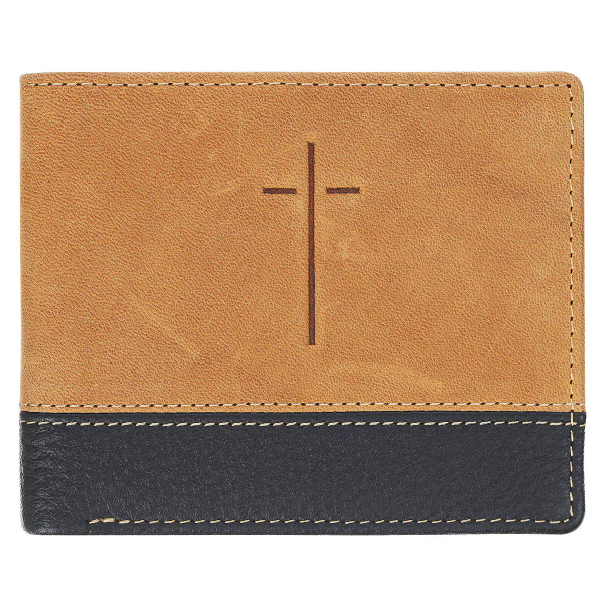 Cross Camel Tan and Espresso Full-grain Leather Wallet