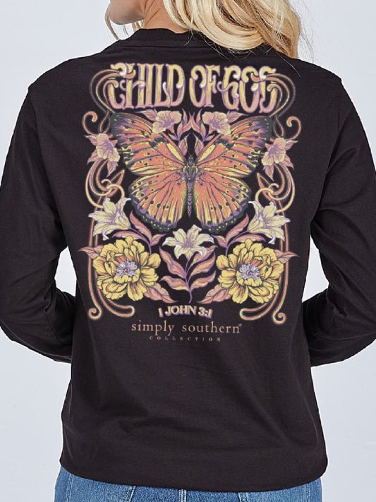 Simply Southern Child of God Long Sleeve Tee