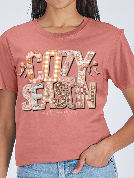 Simply Southern Cozy Season Short Sleeve Tee