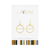 LAYERS GOLD EARRINGS