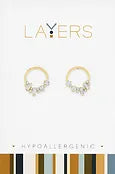 LAYERS GOLD EARRINGS