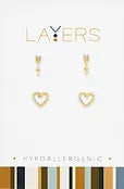 LAYERS GOLD EARRINGS