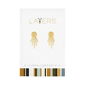 LAYERS GOLD EARRINGS