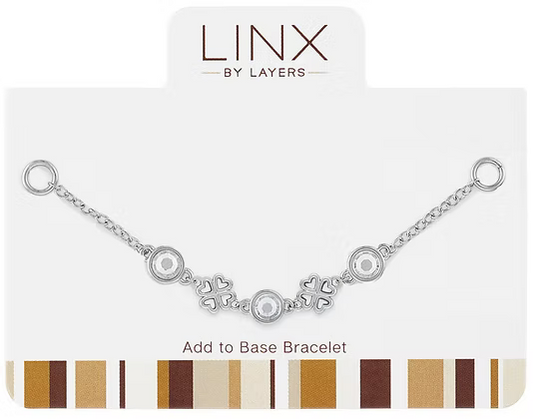 Silver CZ & Clover LINX Add-On