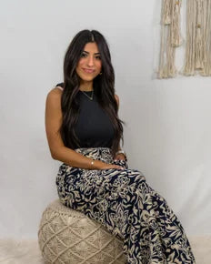 Beach Daze Printed Pants w/ pockets
