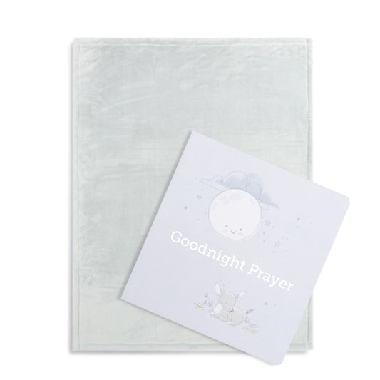 Goodnight Prayer Book and Blanket Giftset - 5x5in