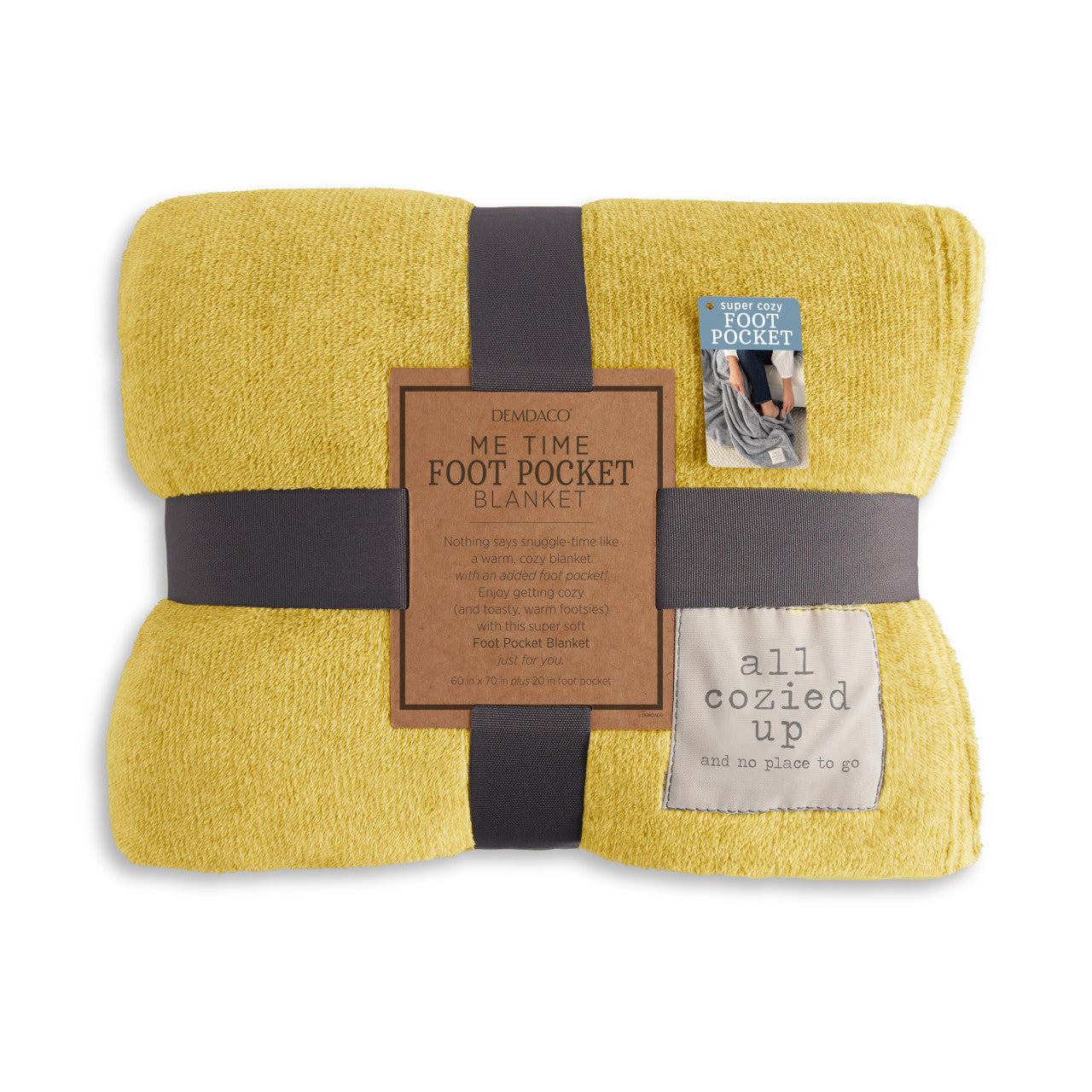 Cozied Up Foot Pocket Blanket