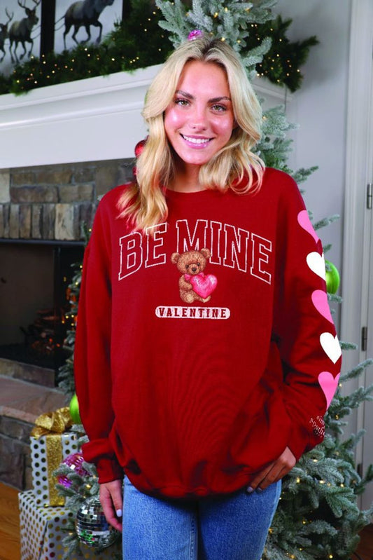 Crew Neck Valentine Be Mine