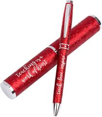 Pen with Case - Teaching Is a Work of Heart
