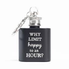 Mini Stainless Steel Flask Keychain