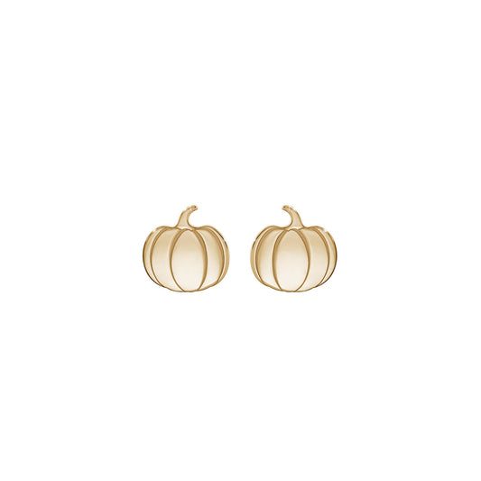 Earrings-Pumpkin Gold