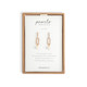 Pearls From Within Earrings - Gold